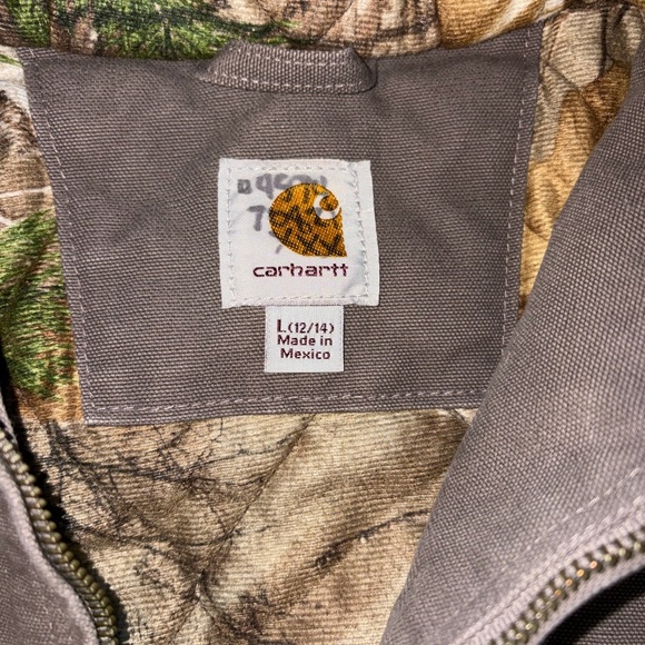 CARHARTT Vintage Active Hooded Jacket sz L - Picture 2 of 9